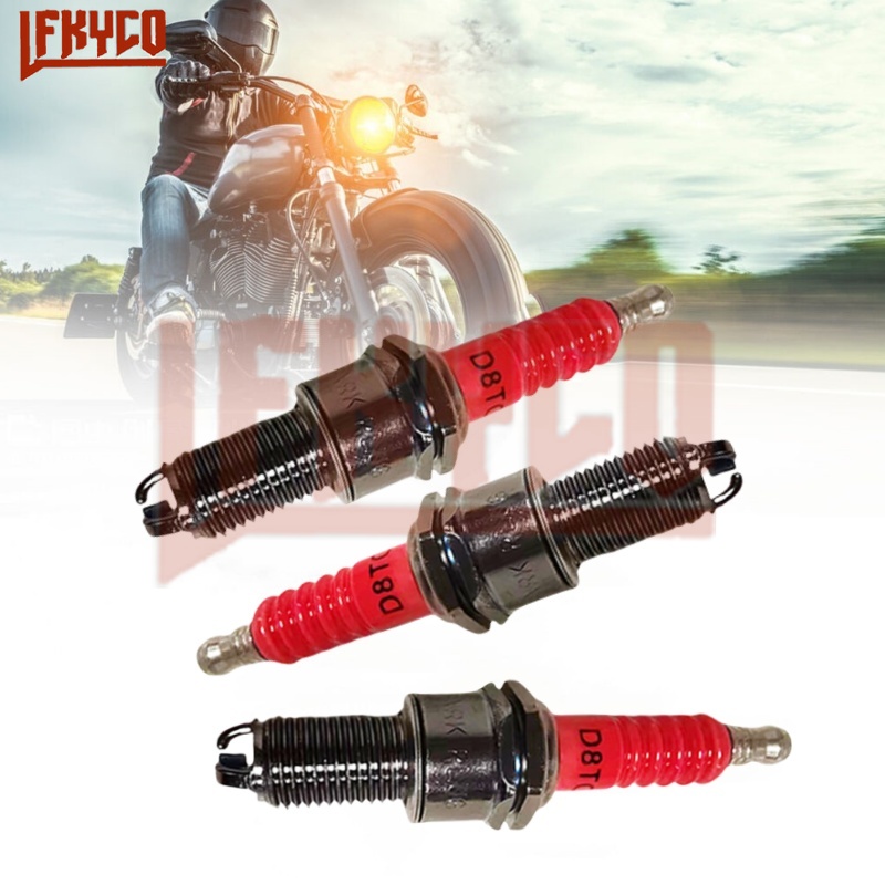 Motorcycle Spark Plug - 1/2/3/4 Stuks 3 Elektroden D8tc Bougies