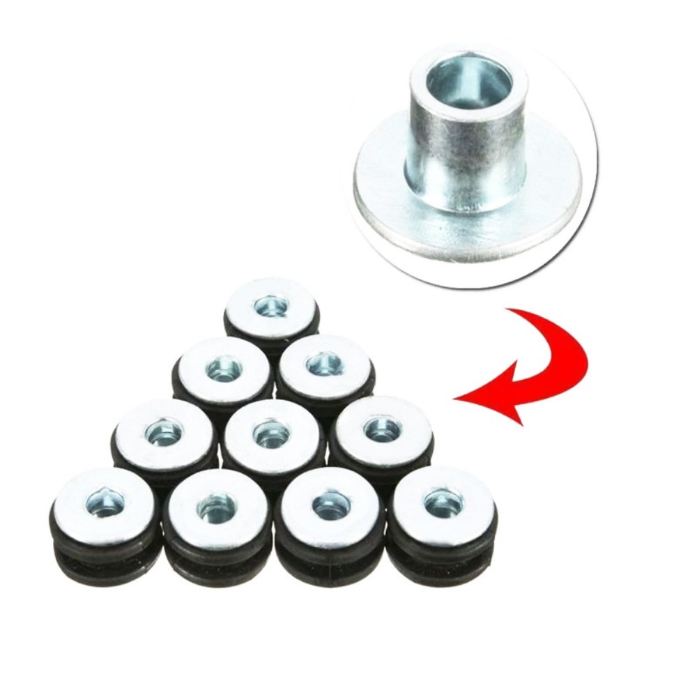 Motorcycle Gasket - 10 stuks/20 stuks Universele M6 Motorfiets