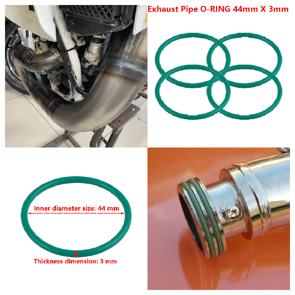 Motorcycle Gasket - Motorfiets Uitlaatpijp Spruitstuk Pakking 44mm X