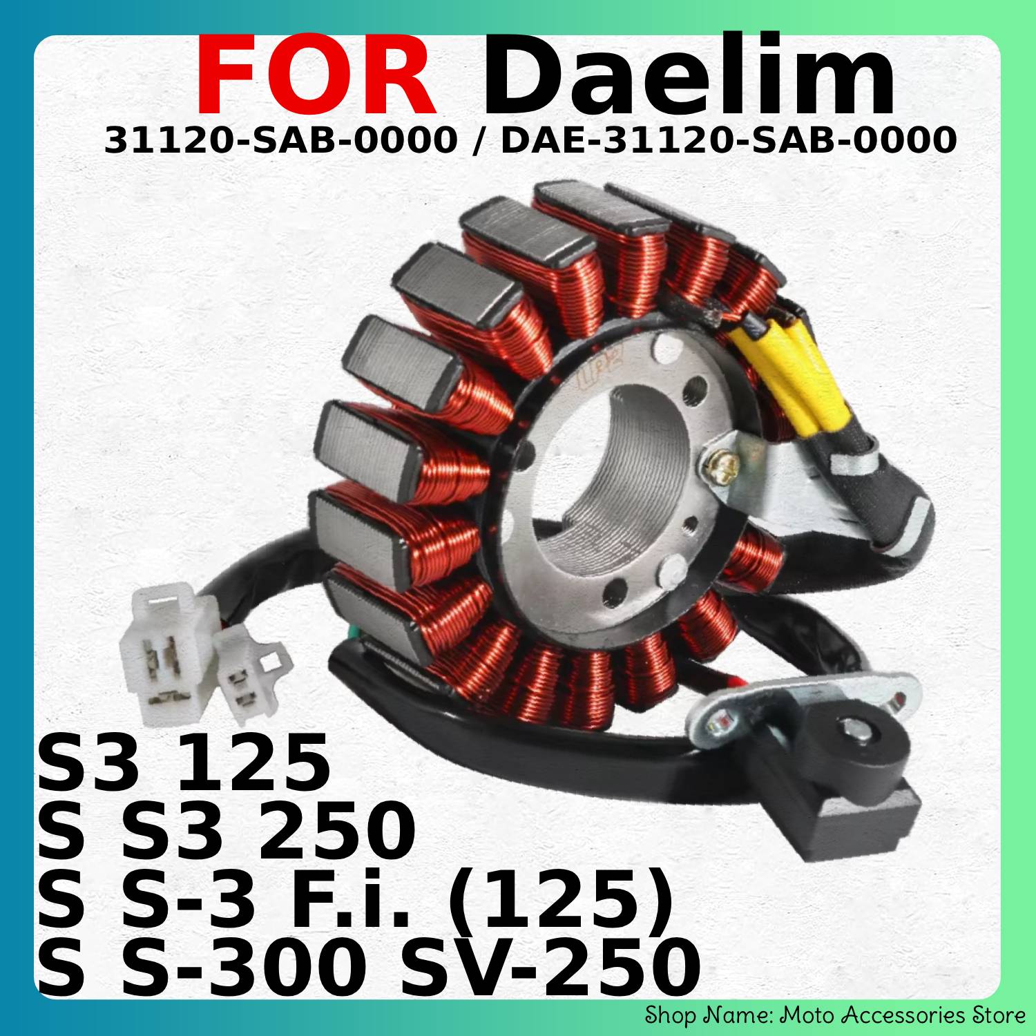 Motorcycle Stator - Motorfiets Stator Spoel Magneto Generator Voor