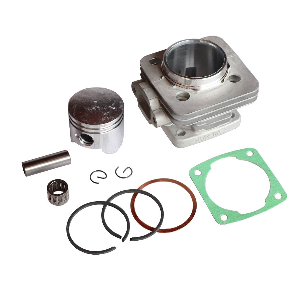 Motorcycle Piston - 44-6 Cilinderkop met 44MM zuigerset voor