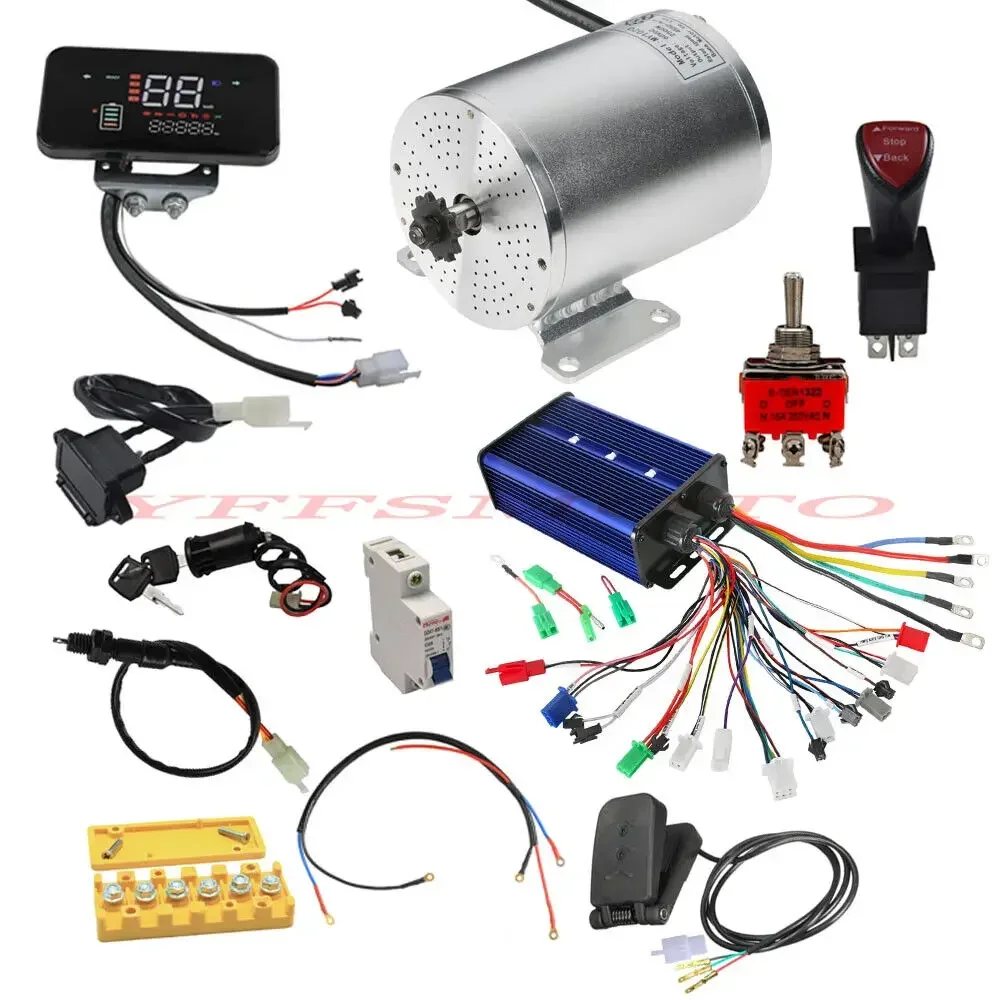 72V 3000W Borstelloze Motor MY - Motorcycle Engine Kit recensie en prijs