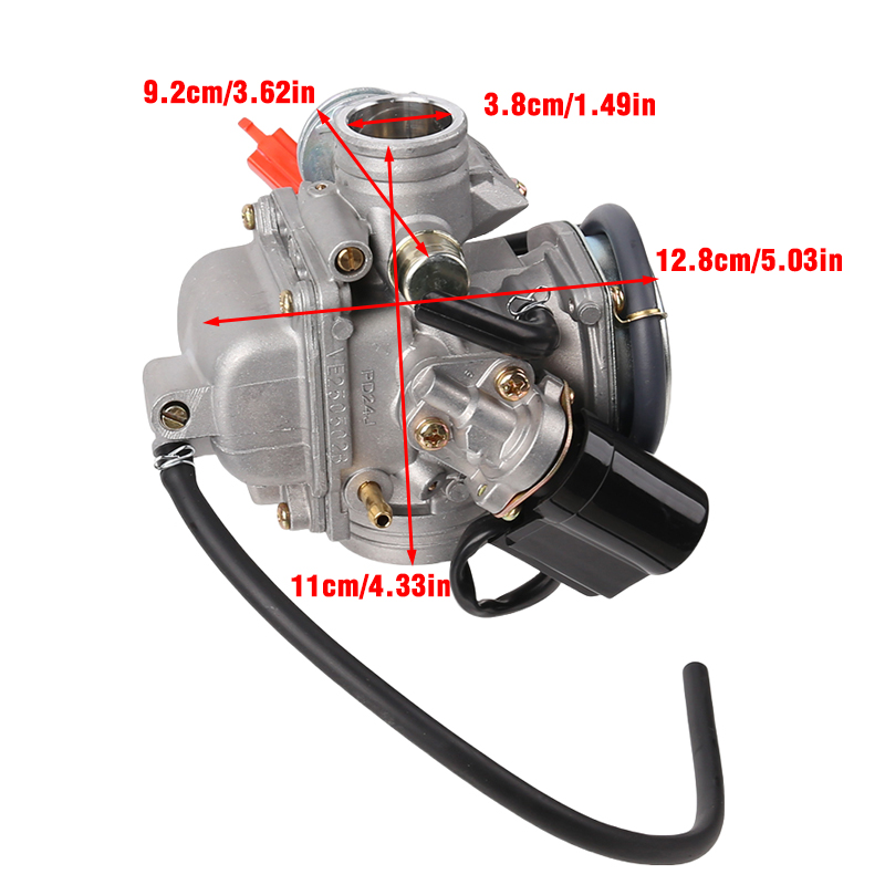 GY6 125 Haomai 125 carburateur - Motorcycle Carburetor recensie en prijs