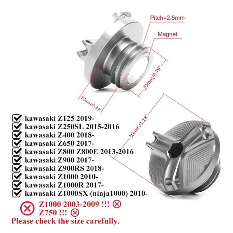 2026 Voor Kawasaki Z900 RS Z65 - Motorcycle Oil Filter recensie en prijs