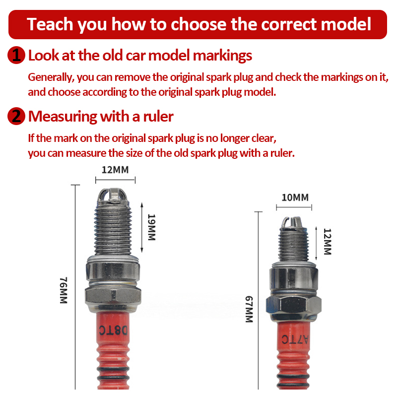 1/2PCS Racing Bougie 3 Triple  - Motorcycle Spark Plug recensie en prijs